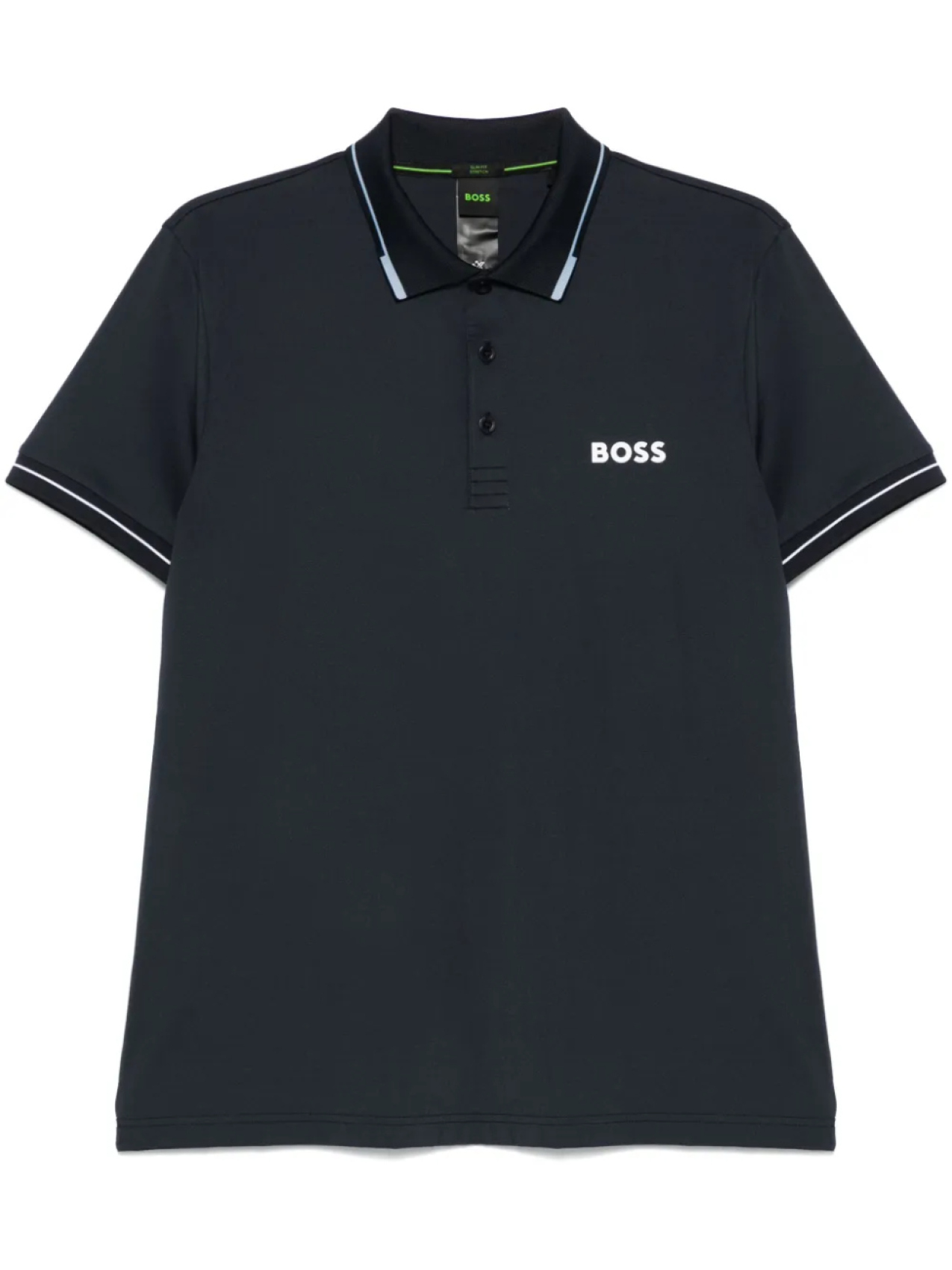 

BOSS рубашка из джерси, синий