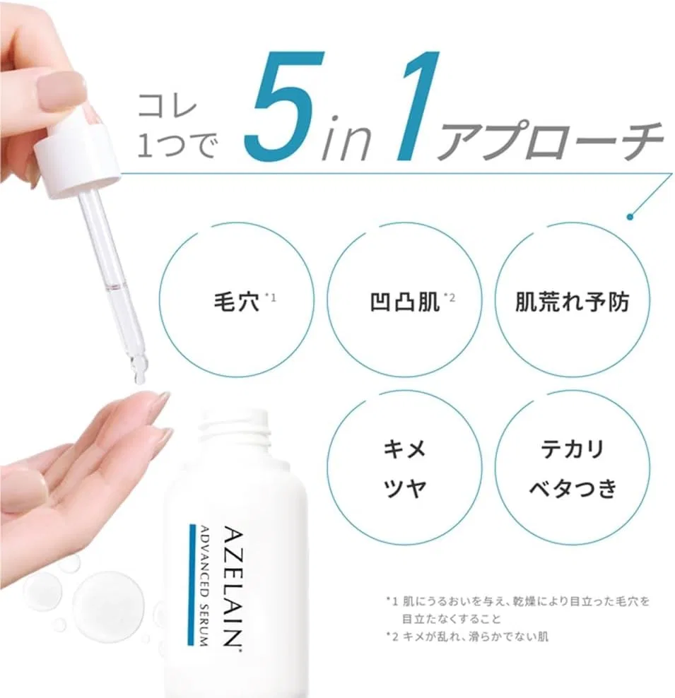 Набор для лица Azeline Beauty Serum, Lotion, Cream, 3 предмета, с производными азелаиновой кислоты Azelain — фото 2