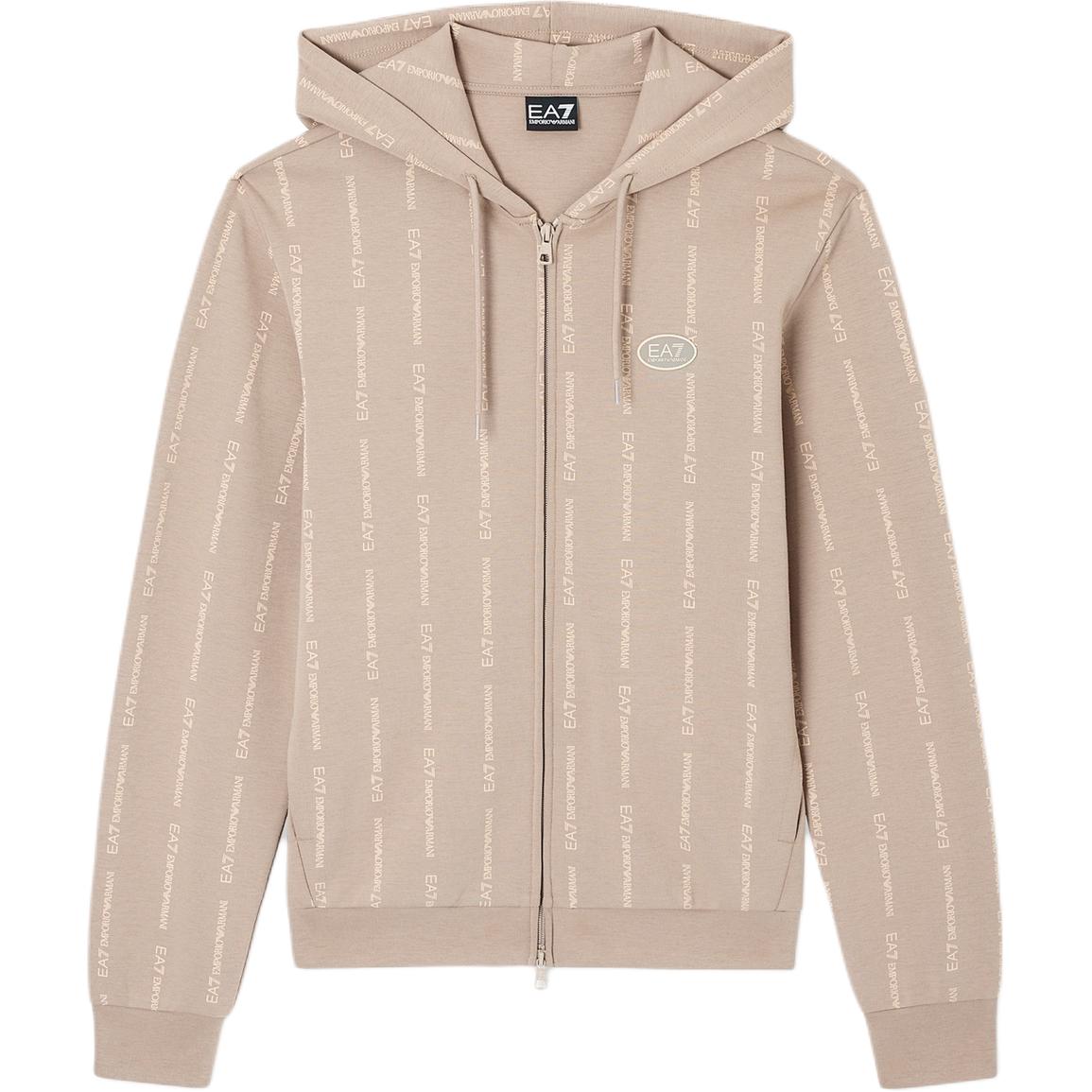 

Мужская толстовка EA7 SS26 Emporio Armani, бежевый