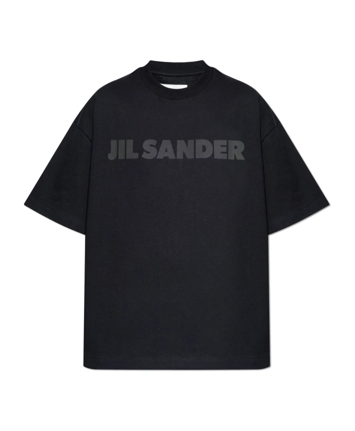 

Футболка с логотипом Jil Sander, черный