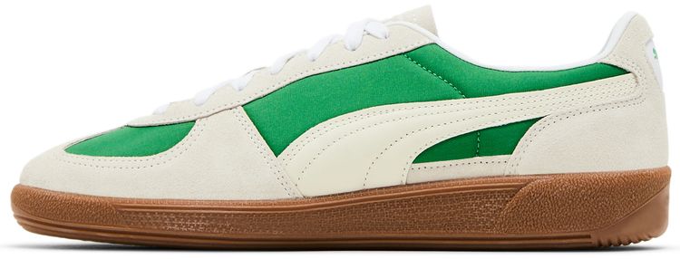 Кроссовки Puma Palermo OG 'Archive Green Warm White Gum', зеленый — фото 3