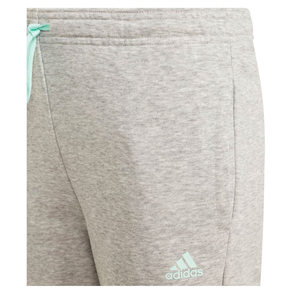 Брюки adidas Sportswear Essentials French Terry Long, серый — фото 3