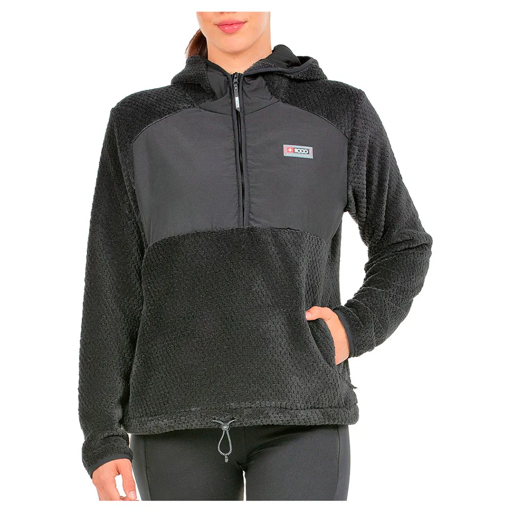 

Флис +8000 Dinamar hoodie, черный