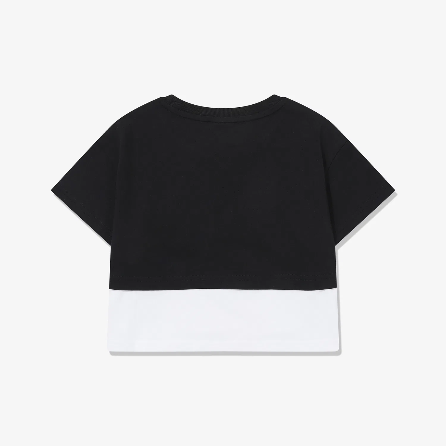 Детская чёрная многослойная футболка от Fila Kids — фото 2