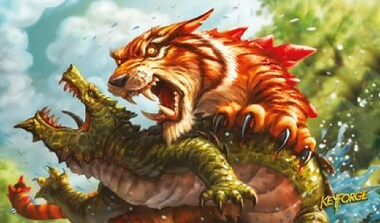 

Карточная игра KeyForge: Call of the Archons - Mighty Tiger Playmat