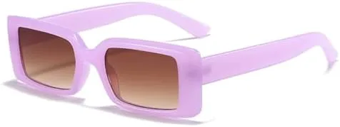 

Ретро прямоугольные солнцезащитные очки для женщин, модные очки сине-зеленого цвета, мужские квадратные очки с защитой от УФ-излучения UV400 и градиентом цвета MTZJH