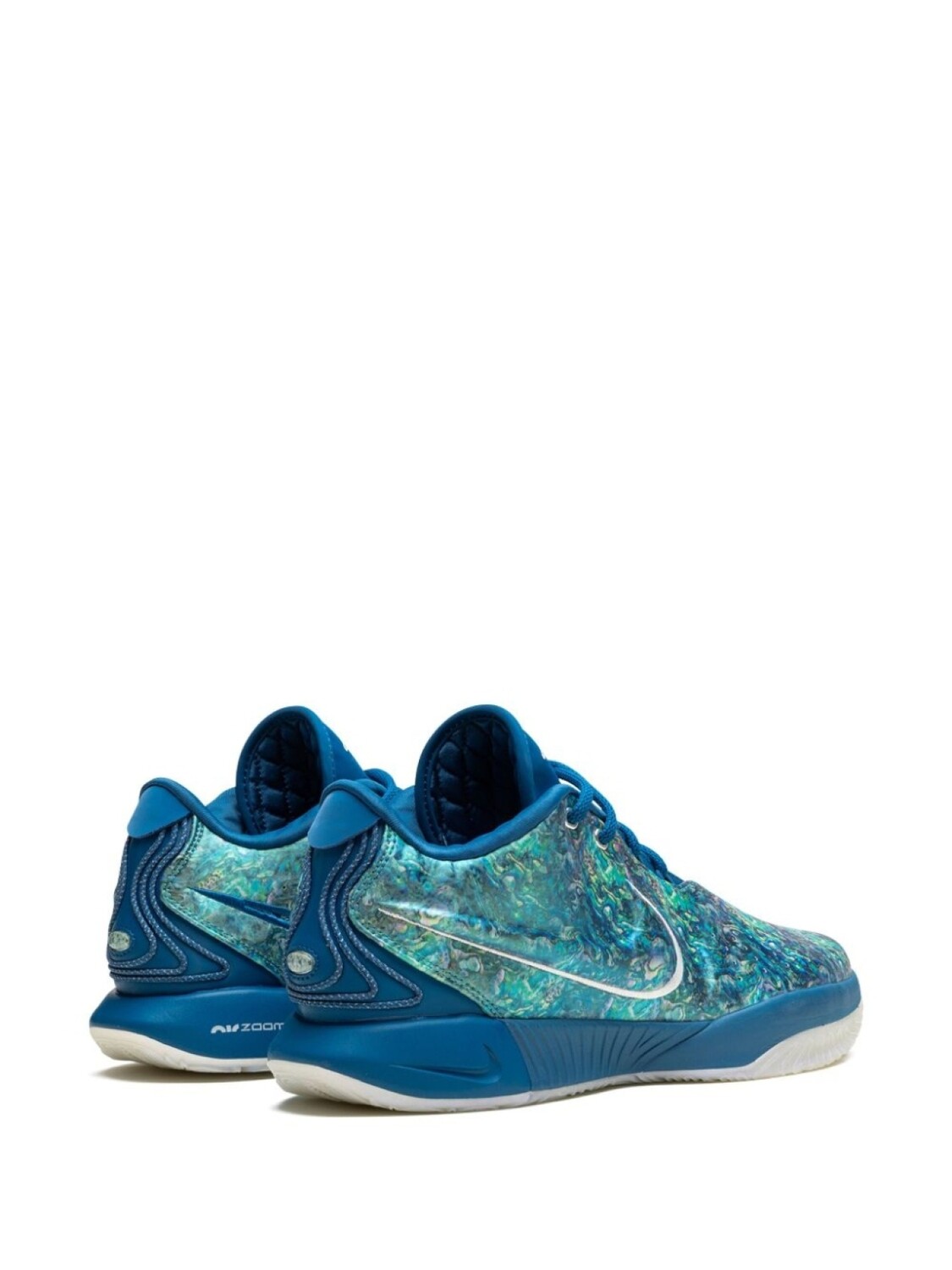 Nike кроссовки LeBron 21 Abalone, синий — фото 3