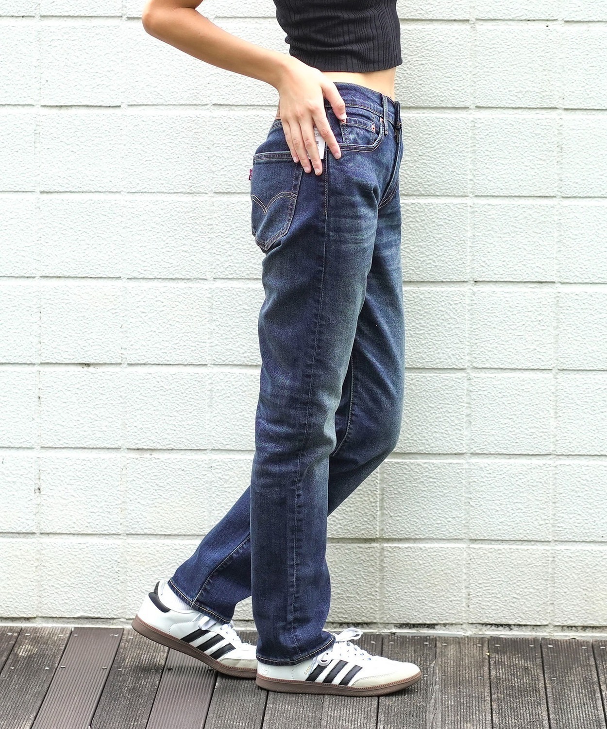 [LEVI'S] Джинсы 502 Regular Tapered Tannin Jeans — фото 3
