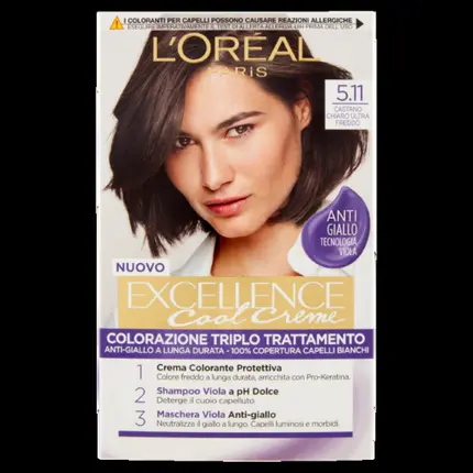 

L'oreal Excellence Cool Светло-коричневый 5.11 L'Oréal