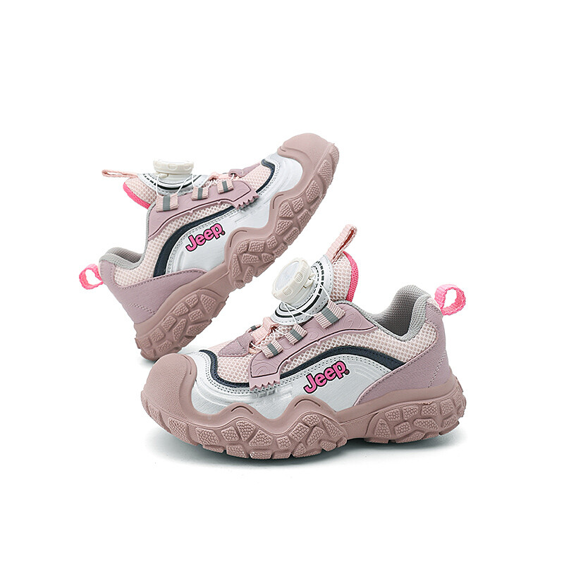 Детские кеды Kids Low-top Pink/Purple Jeep, цвет Cherry Blossom Pink — фото 4