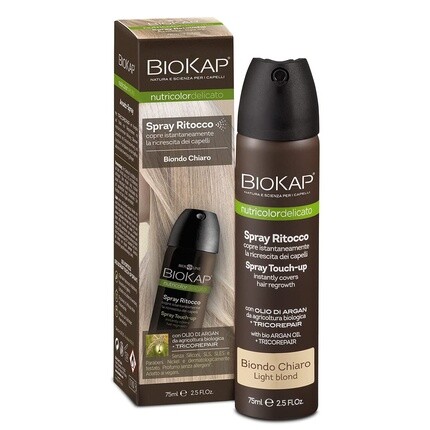 

BIOKAP Nutricolor Delicato Spray Hair Growth Light Blonde Hairspar Easy and Stain-Free 75 мл Bios Line