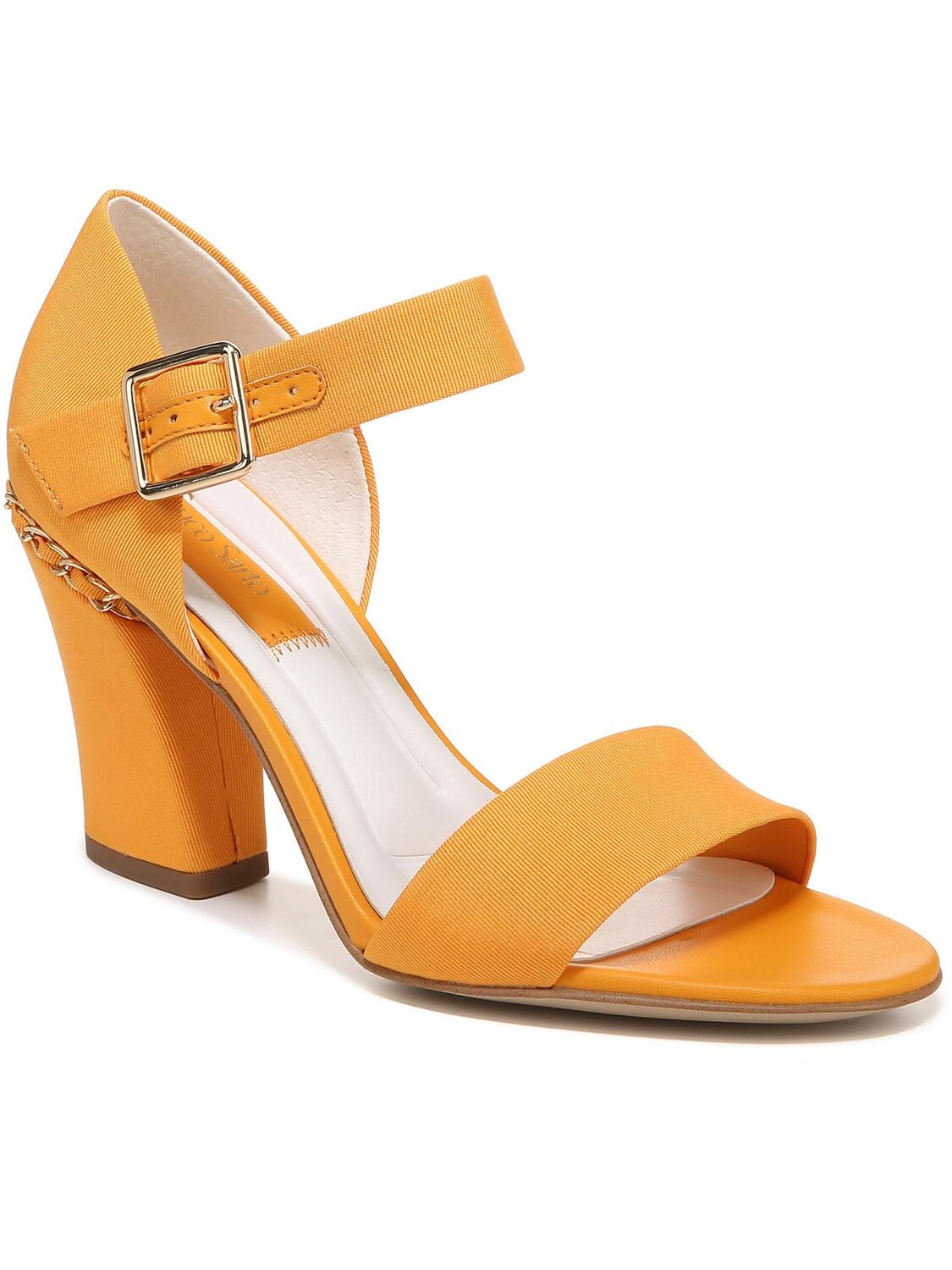 

Женский регулируемый ремешок на щиколотке Ofelia с открытым носком Franco Sarto, цвет Orange Fabric