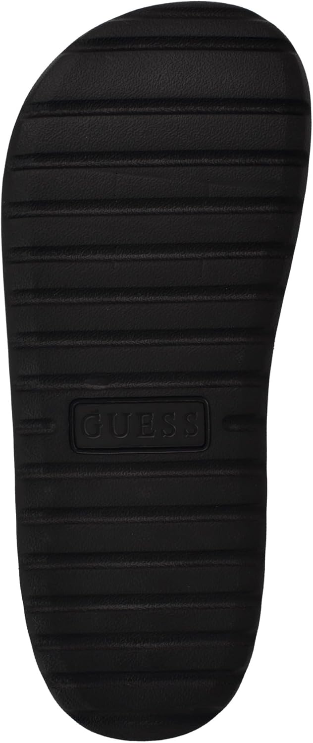 Сандалии GUESS mens Magaria, Black Logo Multi 001 — фото 4