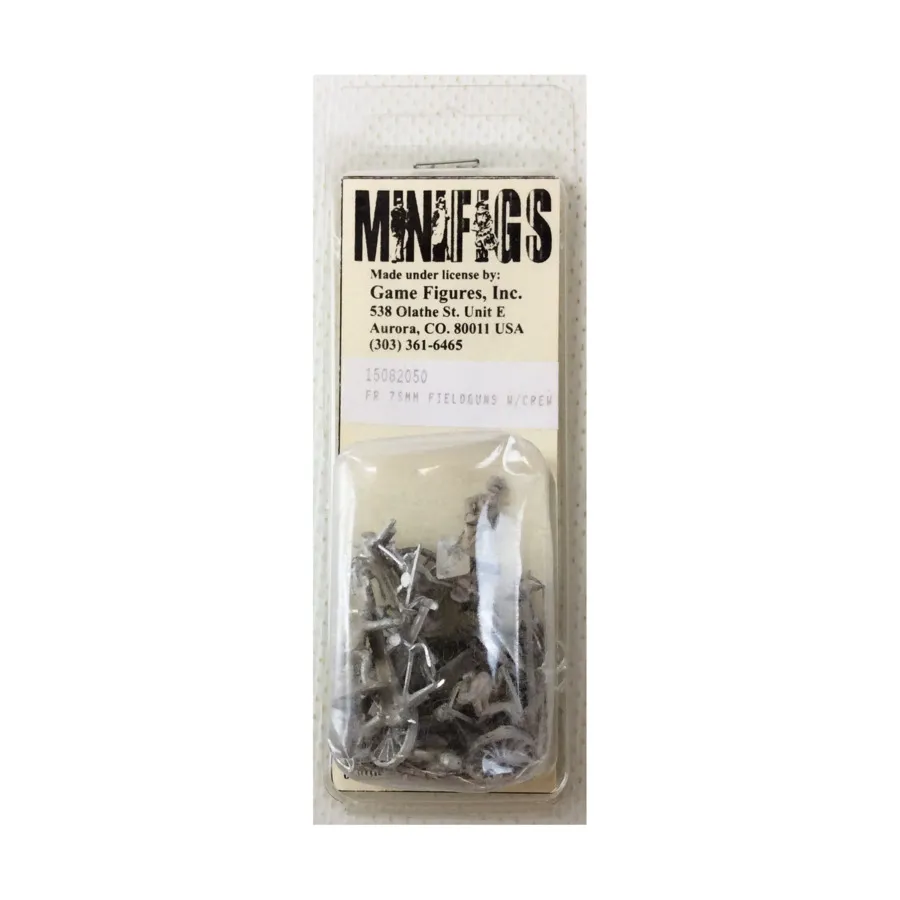 

Французские 75-мм полевые орудия с расчетом 1914-16 гг., Armies in Miniature - WWI (15mm)