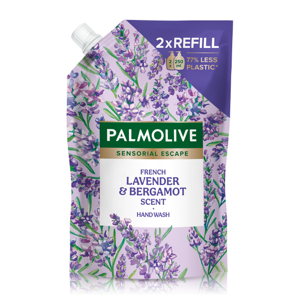 

Жидкое мыло для рук, 500 мл Palmolive Sensorial escape lavender&bergamot