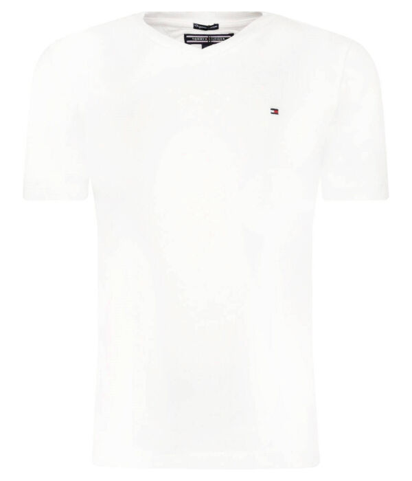 

Футболка детская Tommy Hilfiger с логотипом, белый