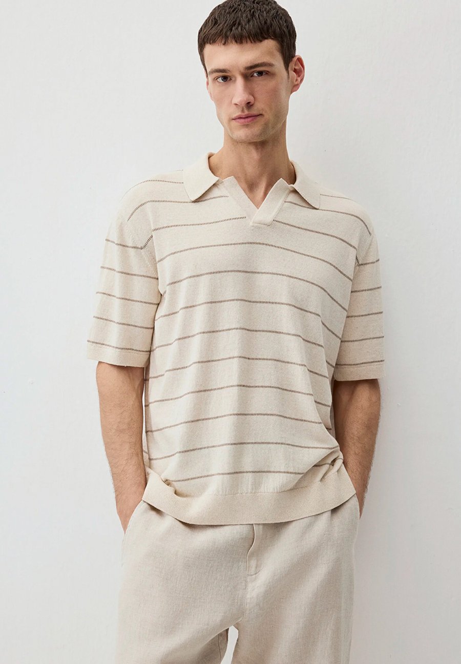 

Поло Mavi MIT STREIFEN UND OFFENEM KRAGEN, Weiß/White Denim, Белый, Поло Mavi MIT STREIFEN UND OFFENEM KRAGEN, Weiß/White Denim