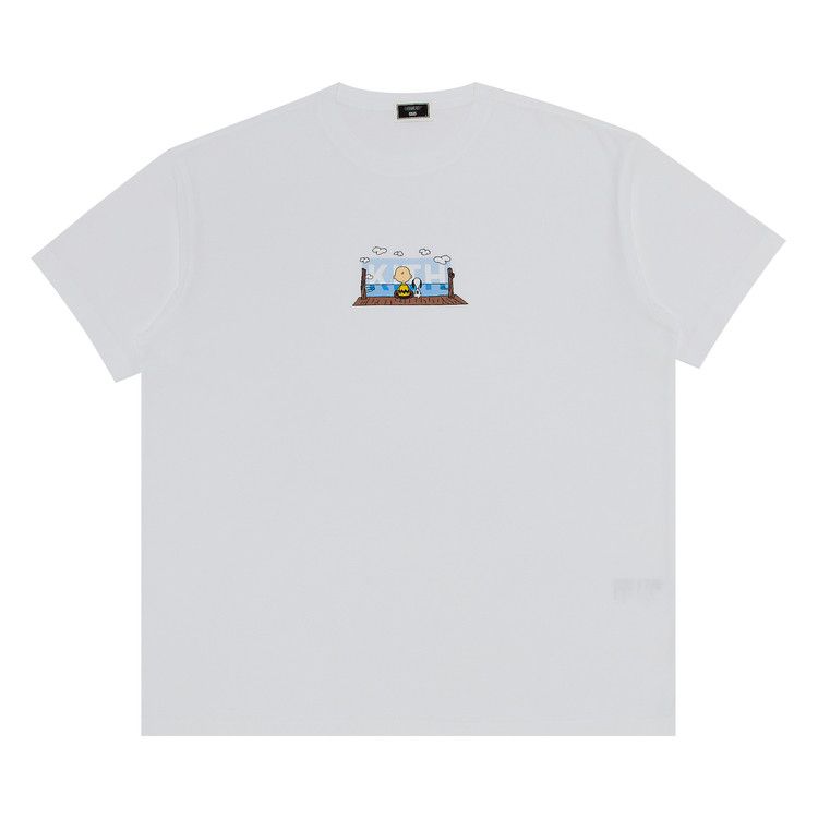 

Футболка Kith For Peanuts Ocean View Classic Logo Tee, White