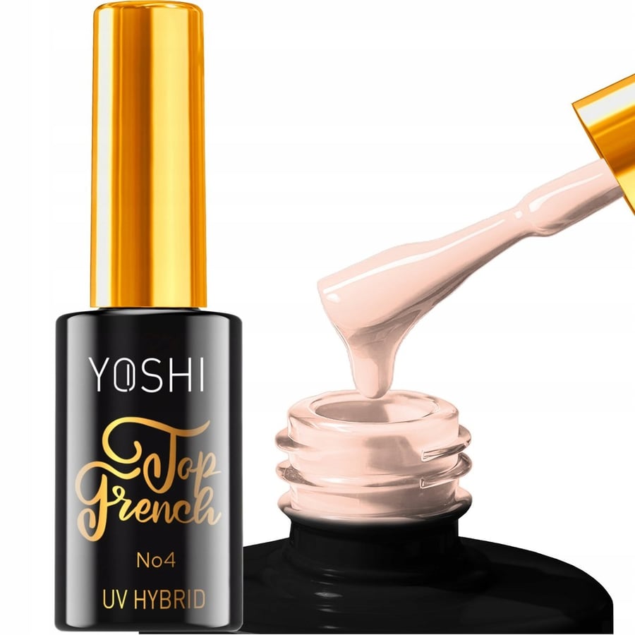 

Yoshi Top French No Wipe Top Hybrid Milky Nude 04 10 мл