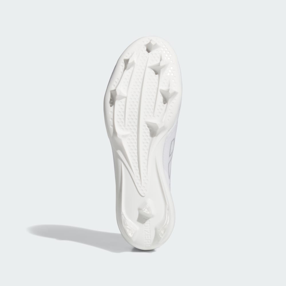 Бутсы Adidas Adizero Electric II Football Cleats, цвет Cloud White/Silver Metallic/Cloud White — фото 3