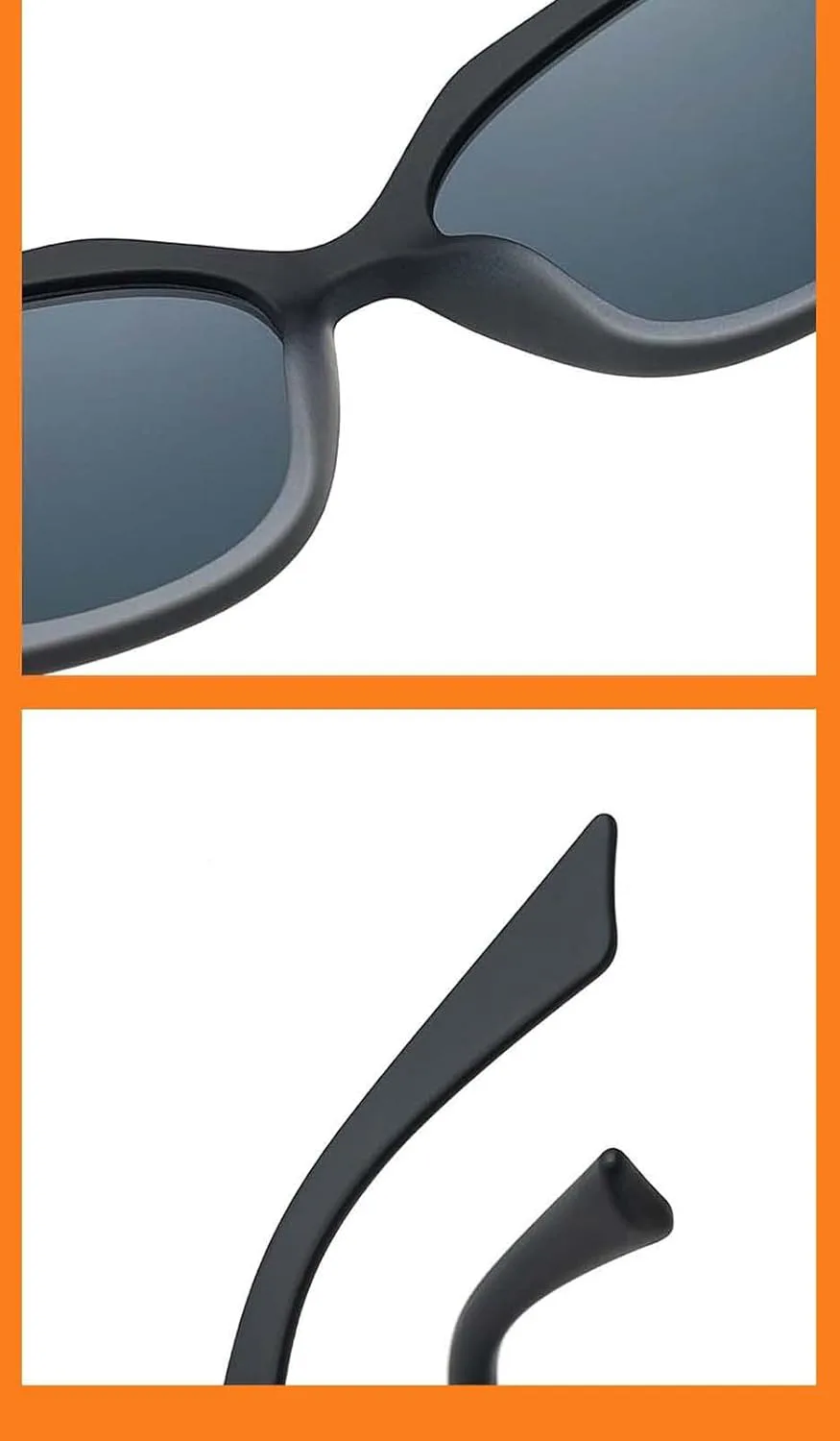 

Солнцезащитные очки XINXIN Square Cat Eye для мужчин и женщин, солнцезащитные очки для активного отдыха и визуального уменьшения фигуры (Цвет: B, Размер: Средний), B