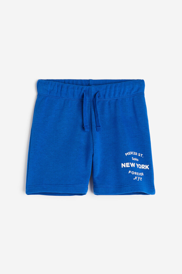 

Шорты-толстовки с принтом H&M, синий