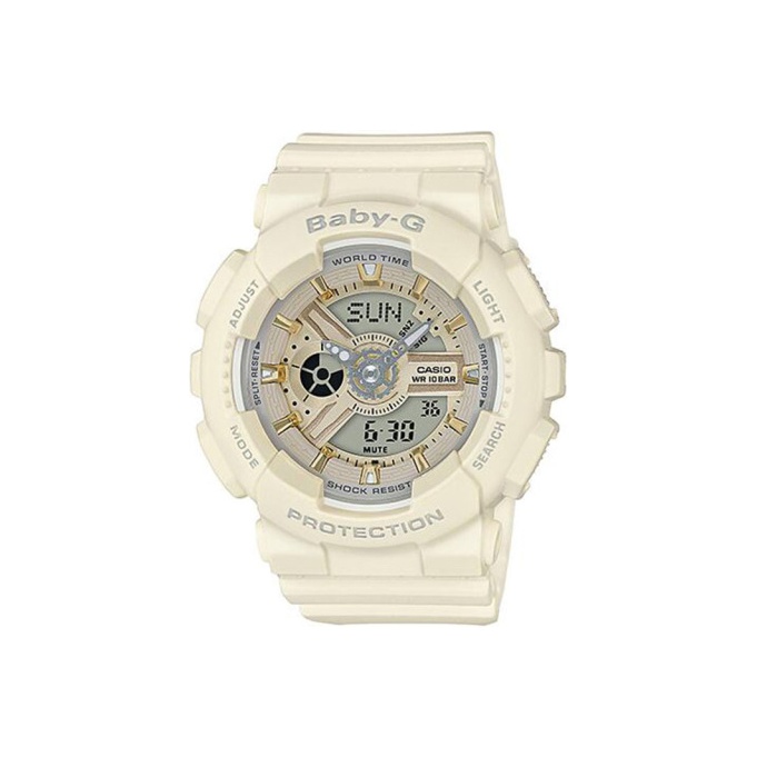 

CASIO Часы Women's BABY-G White Watch BA-110GA-7A2PR