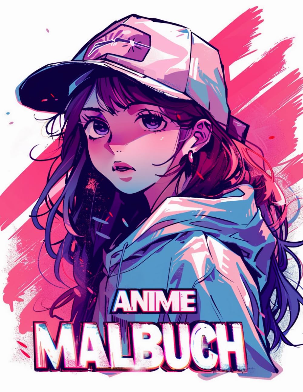 

Anime Malbuch: Über 50 süße und schöne Anime-Malvorlagen für Mädchen (Entspannen und Farbe) (German Edition) (Independently published)