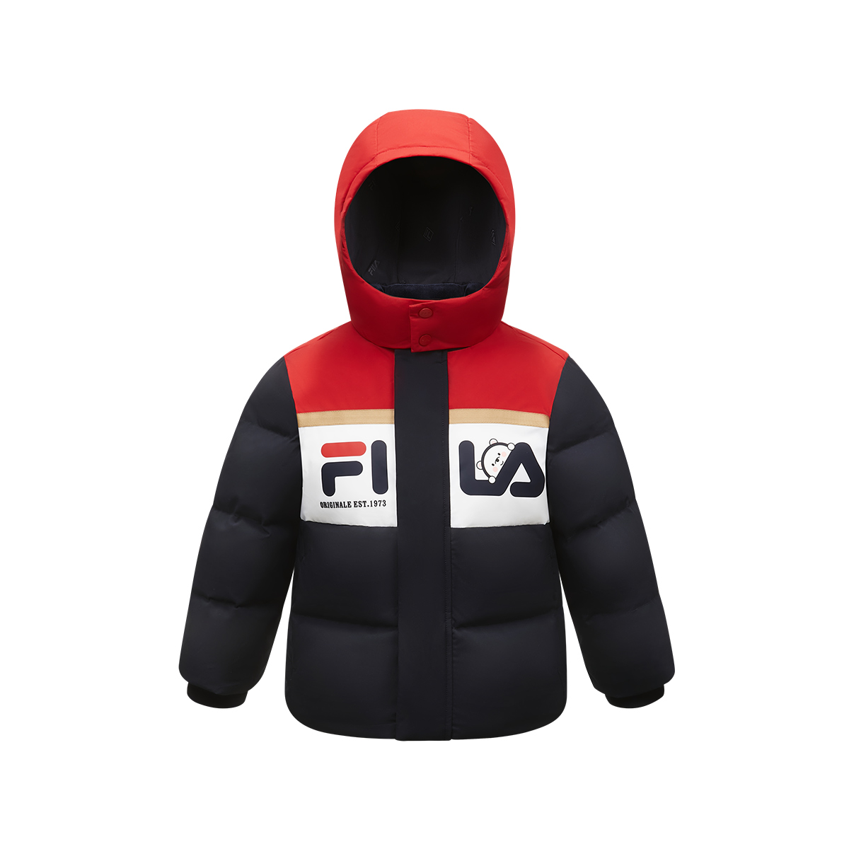 

Пуховик для детей 3-7 лет FILA KIDS, синий