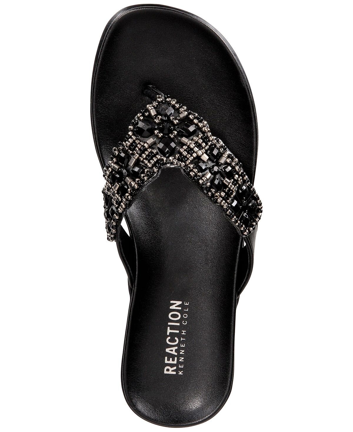 Женские сандалии на плоской подошве Glamathon Kenneth Cole Reaction, черный — фото 4