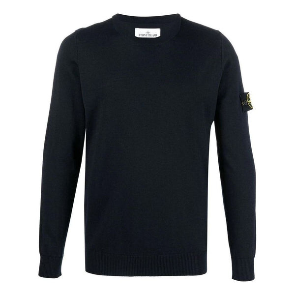 

Толстовка crewneck pullover sweatshirt 'navy' Stone Island, синий