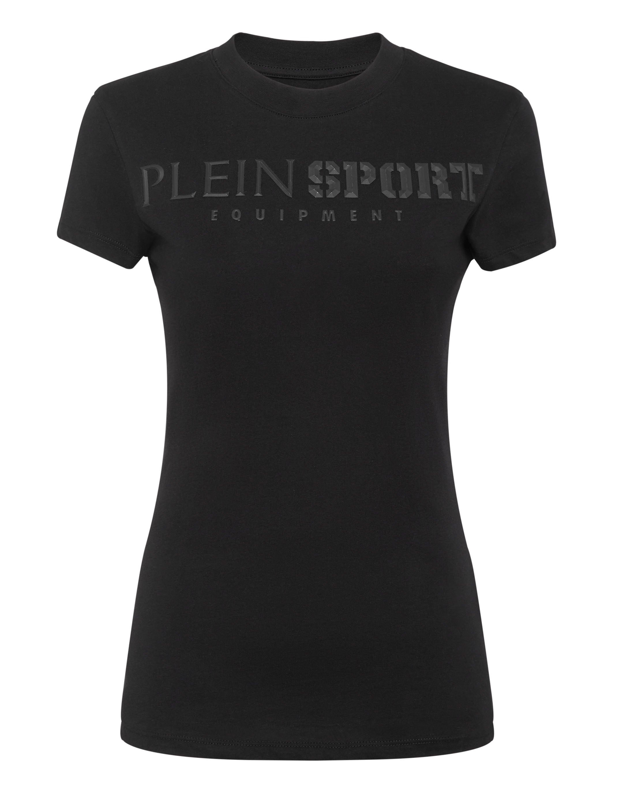 

Футболка с круглым вырезом SS PLEIN SPORT, черный