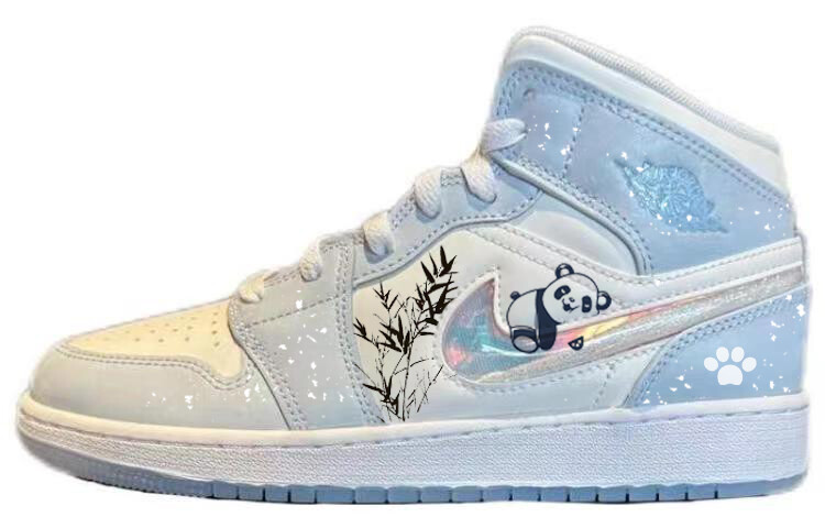 

Jordan Air Jordan 1 винтажные баскетбольные кроссовки женские, Blue
