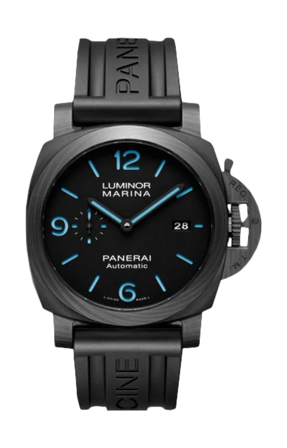LUMINOR MARINA CARBOTECH 44 ММ - ДВОЙНОЙ РЕМЕШОК - PAM02661 PANERAI, золотой — фото 2