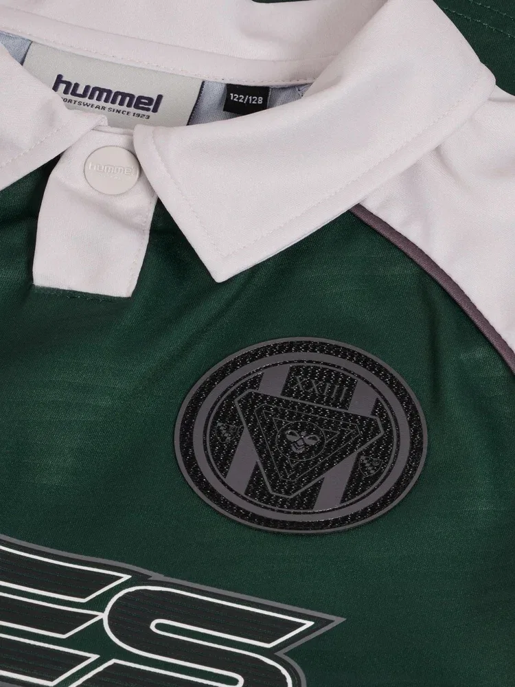 Футболка с тигровым принтом Hummel, зеленый — фото 3