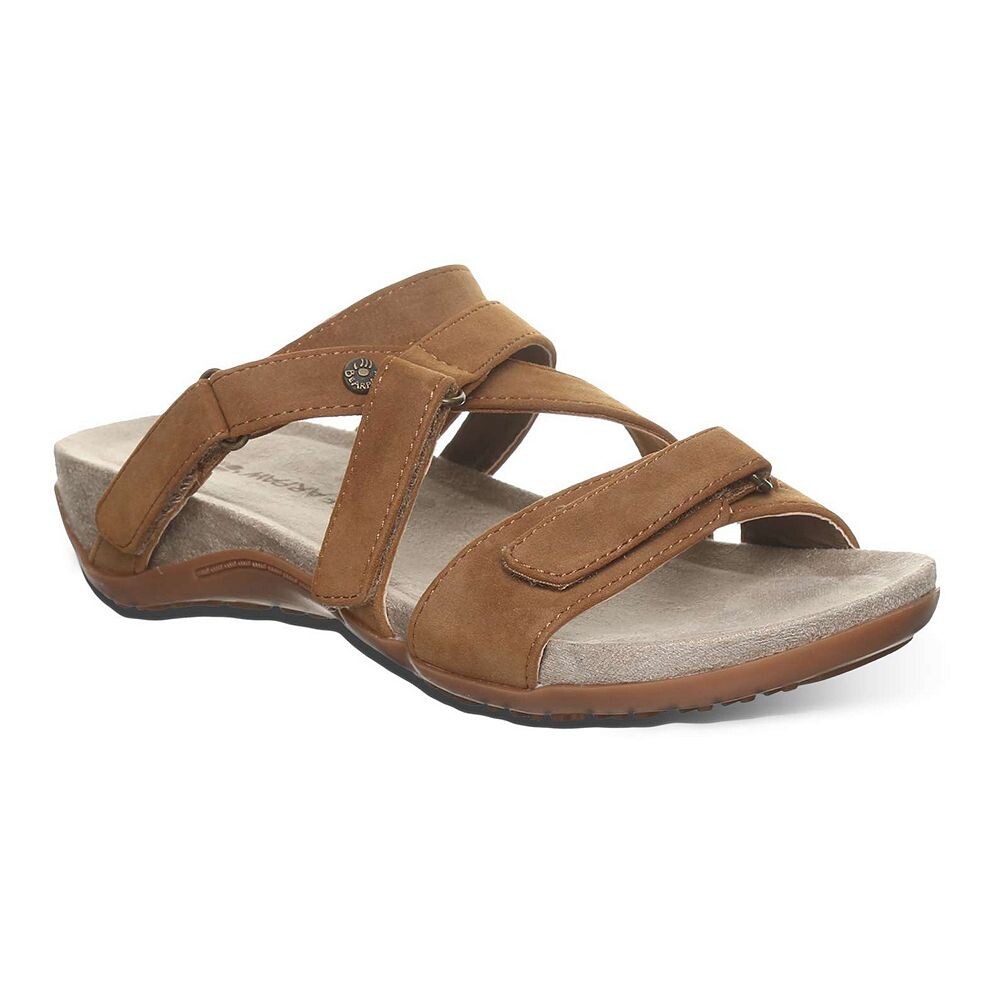 Женские шлепанцы Bearpaw из акации, коричневый