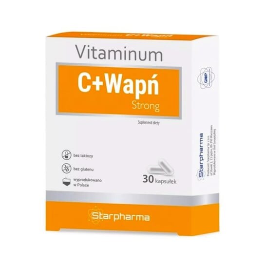 

Starpharma, Витамин С + Кальций Стронг 30 капсул