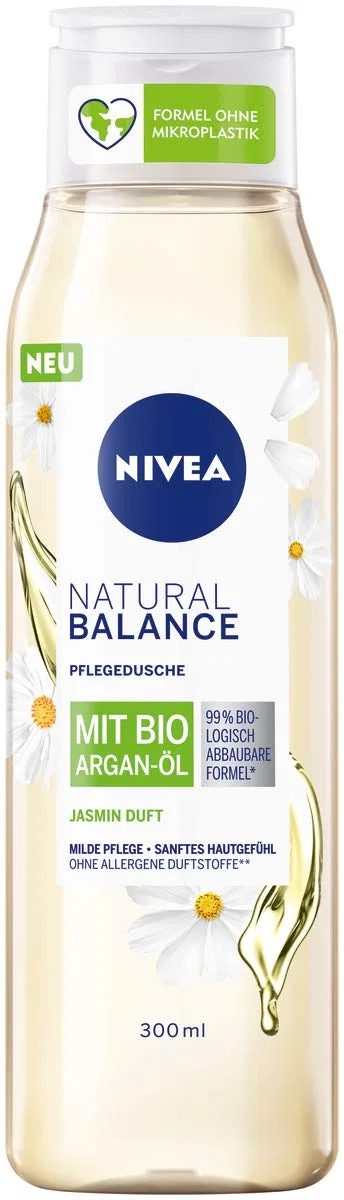 Гель для душа Natural Balance с жасмином от NIVEA Nivea