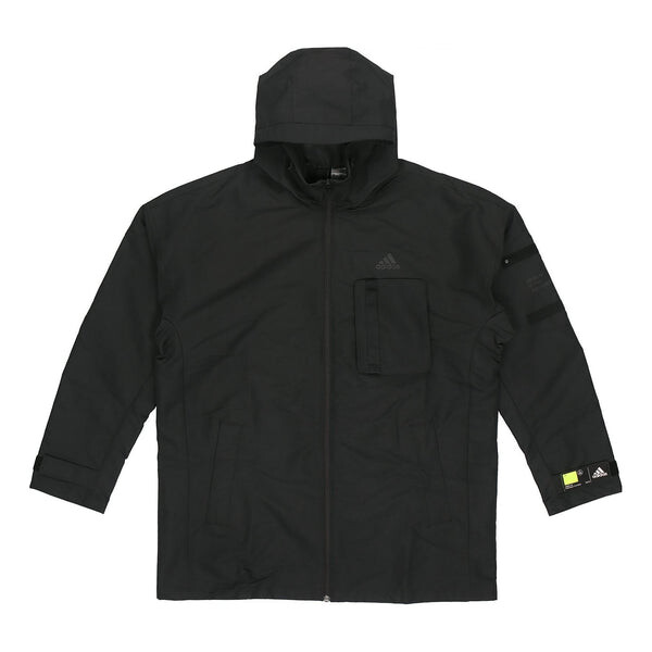 

Куртка th jkt wv cstm тканая куртка с капюшоном Adidas, черный
