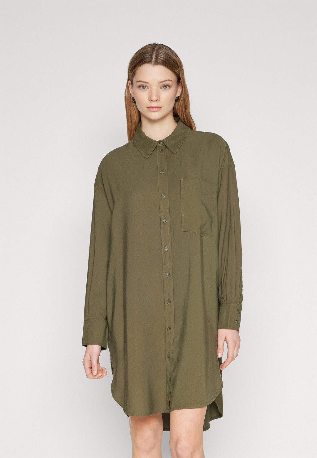 

Платье-блузка ONLCORIN ARIS LIFE LONG SHIRT ONLY, цвет kalamata