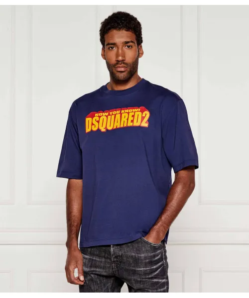 

Футболка Loose fit Dsquared2, синий