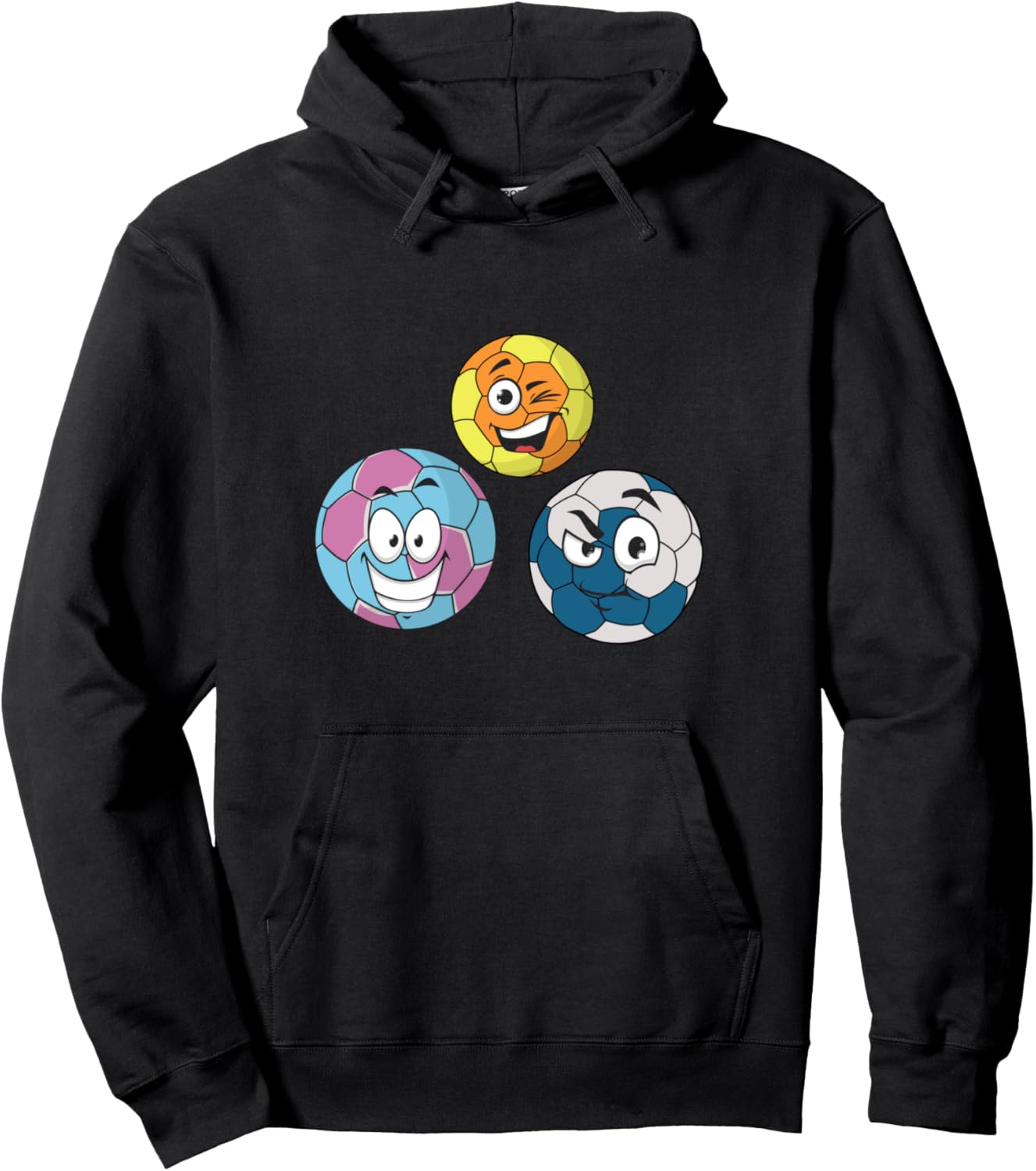 

Гандбол - вид спорта, игра в гандбол, забавная толстовка с изображением гандбола Funny Handball Designs, черный