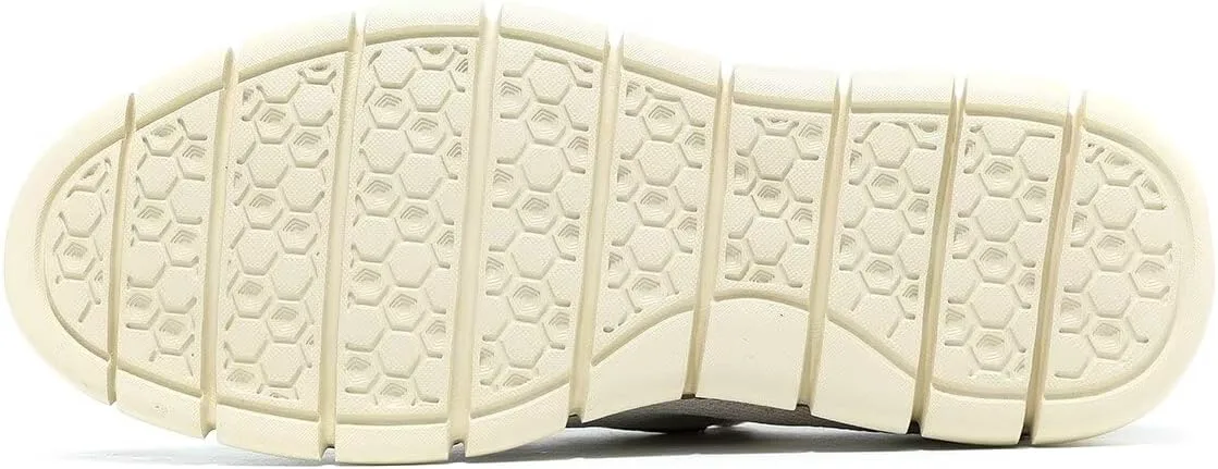 

Мужские повседневные оксфорды для ходьбы, модная сетчатая обувь для делового стиля, рабочие кроссовки, удобные, легкие, с мягкой подошвой Wrezatro, бежевый