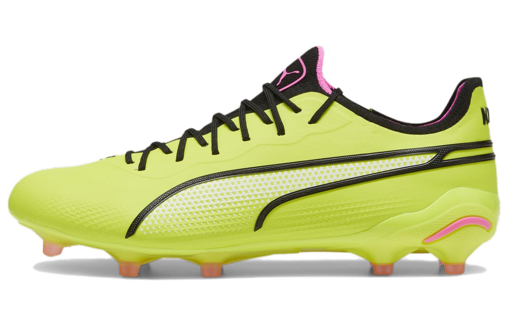 Кроссовки King Ultimate FG/AG 'Solar Yellow Black' PUMA