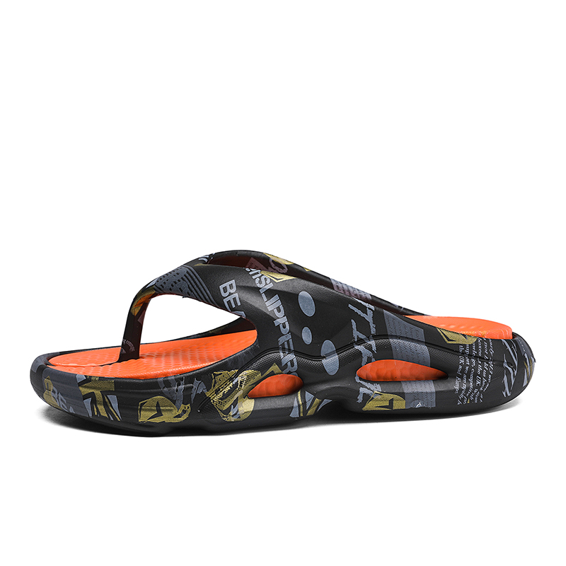 

Износостойкие мужские шлепанцы LONGYING, Black