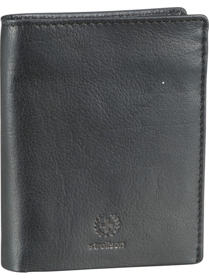 

Кошелек Strellson Geldbörse Blackwall BillFold V8, черный