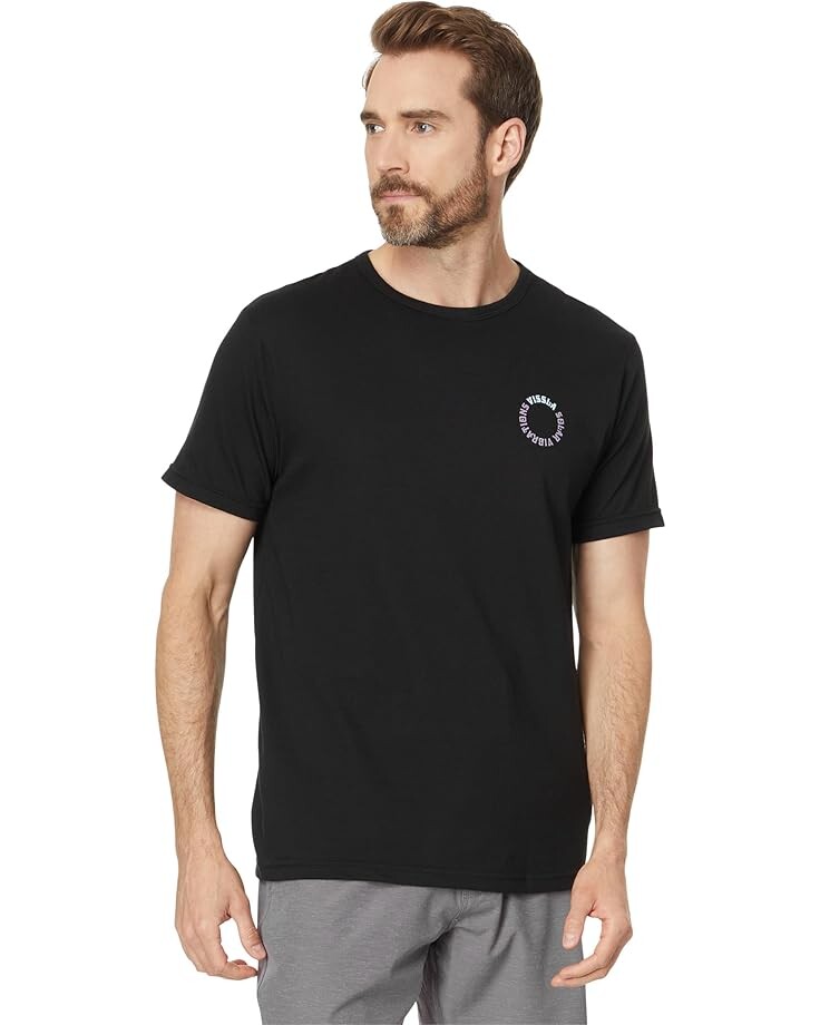 

Футболка VISSLA Solar Spirals Organic Tee, цвет Phantom