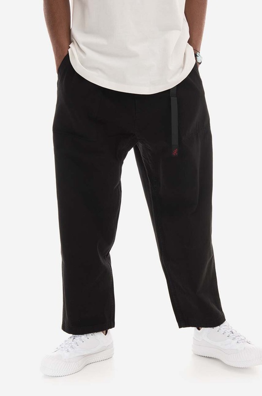 

Хлопковые брюки Loose Tapered Pant Gramicci, черный