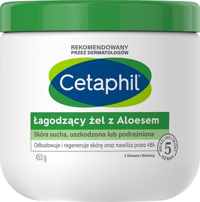 

Успокаивающий гель Cetaphil Łagodzący Żel z Aloesem, 453 g