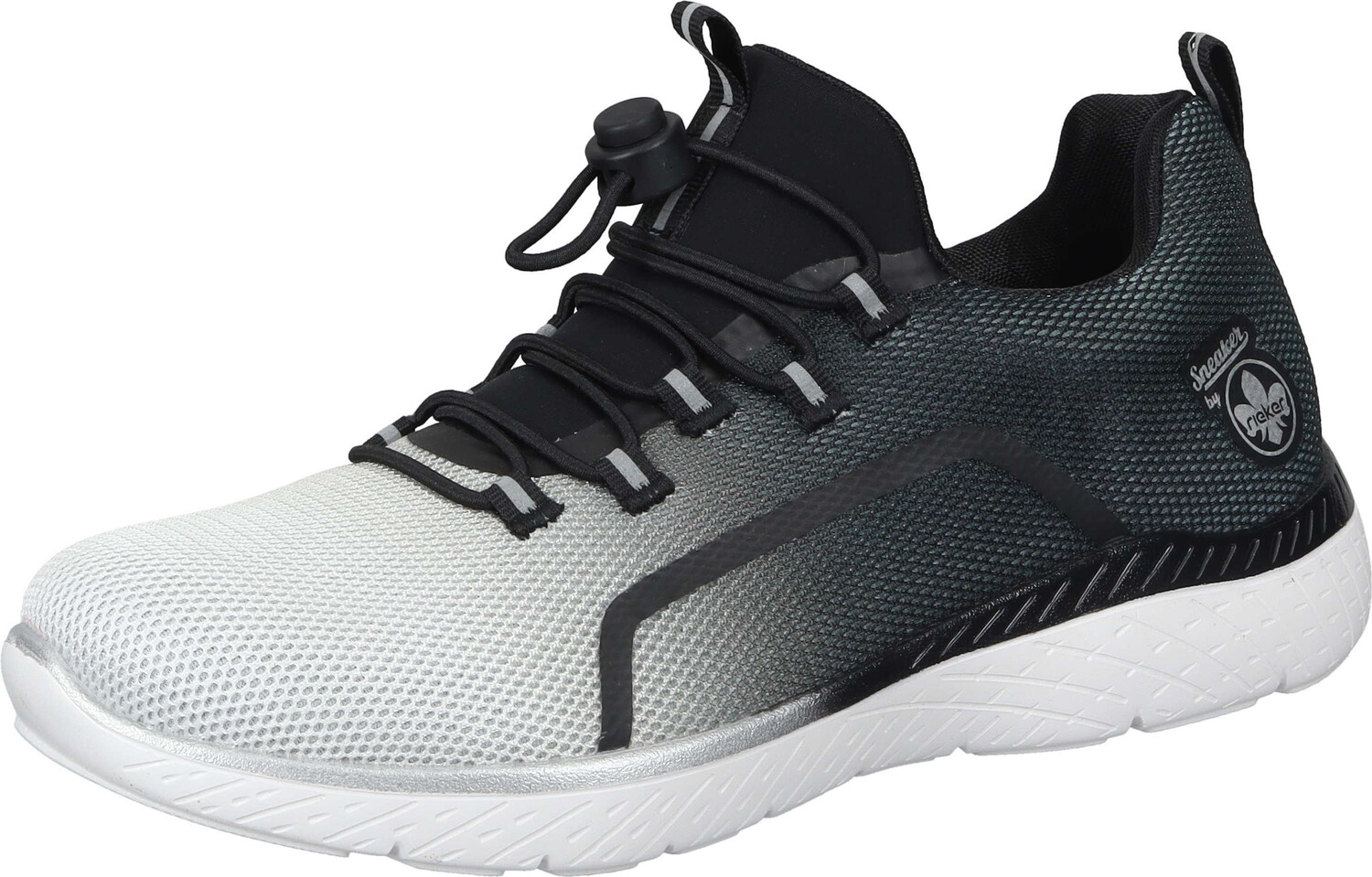 

Шлепанцы rieker Komfort, цвет sportweiss-black/schwarz/schwarz